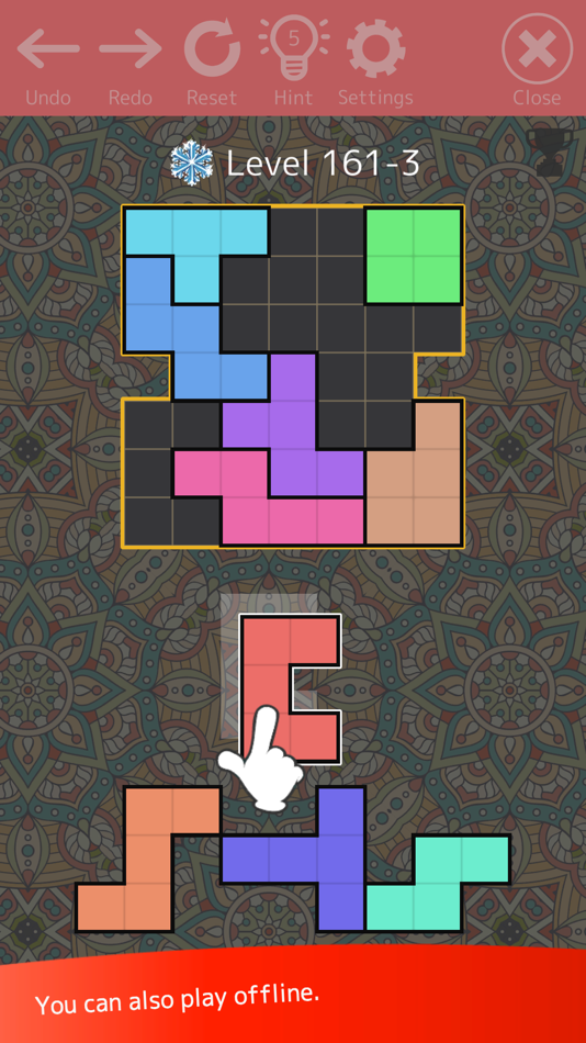 #5. Block Puzzle (Tangram) (iOS) 由: Satoshi Konno