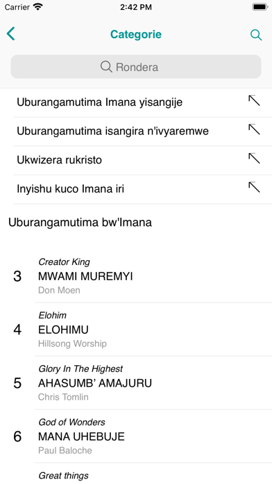 Selah Hymnody Screenshot