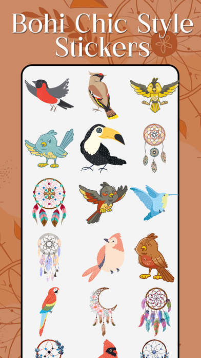 Bohi Chic Style Stickers Screenshot