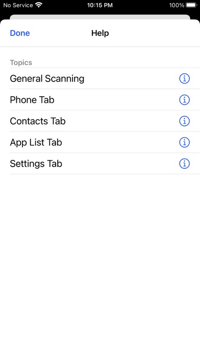 VisuCaller Screenshot
