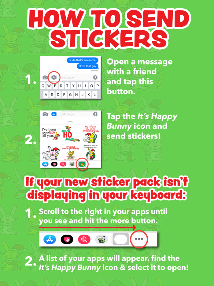 Its Happy Bunny XMAS PACK