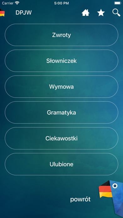 Rozmówki Spróbuj po niemiecku Screenshot
