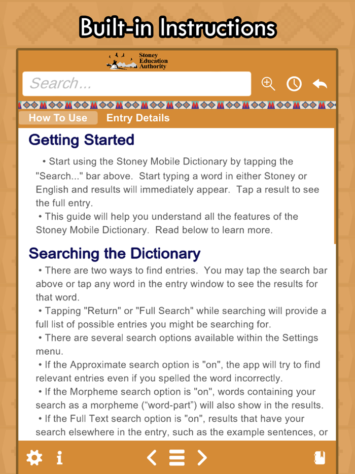 Stoney Mobile Dictionary