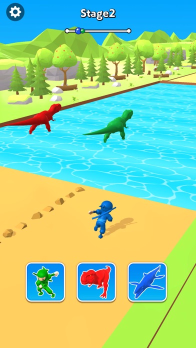 Dino Ninja Race Screenshot