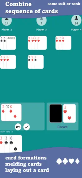 Game screenshot Remi 51 Card Game apk