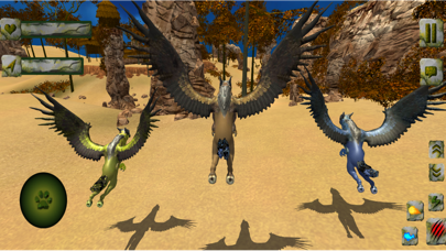 Flying Majestic Griffin Game Screenshot