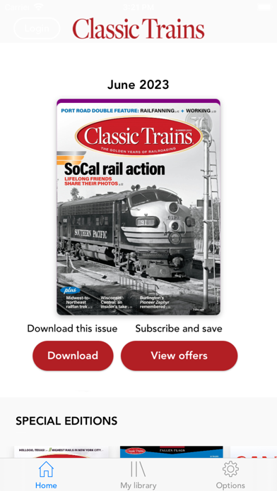 Classic Trains Magazine Screenshot