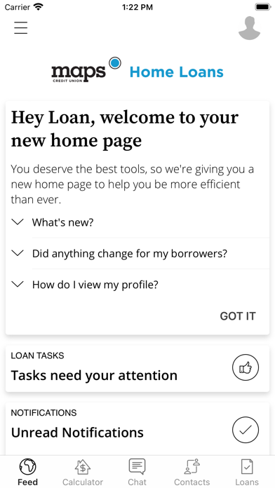 Maps CU Home Loans Screenshot