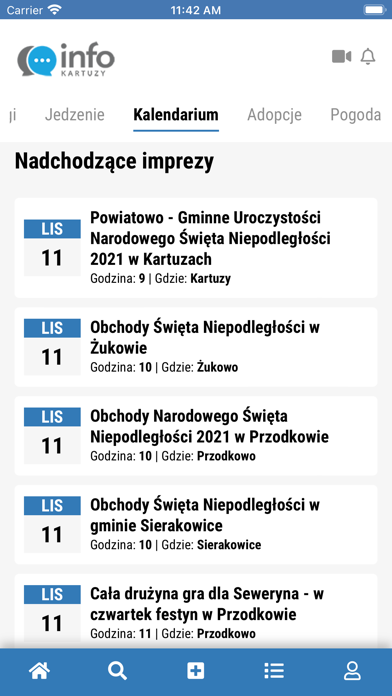 Kartuzy.info Screenshot
