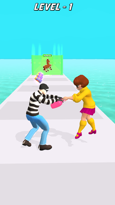 Girl Run 3D - Catch the Thief Screenshot