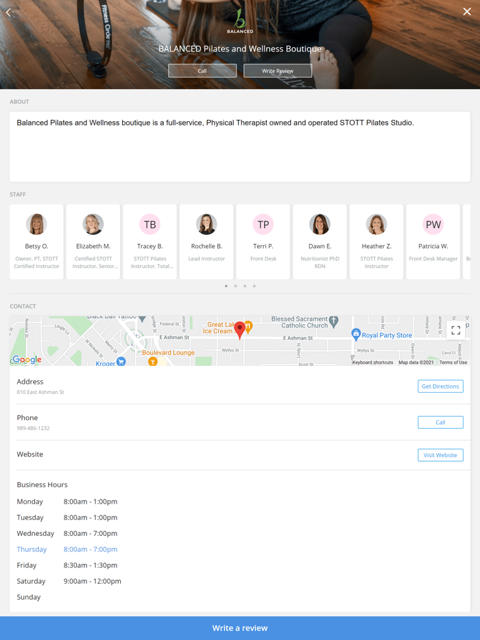 Balanced Pilates Midland