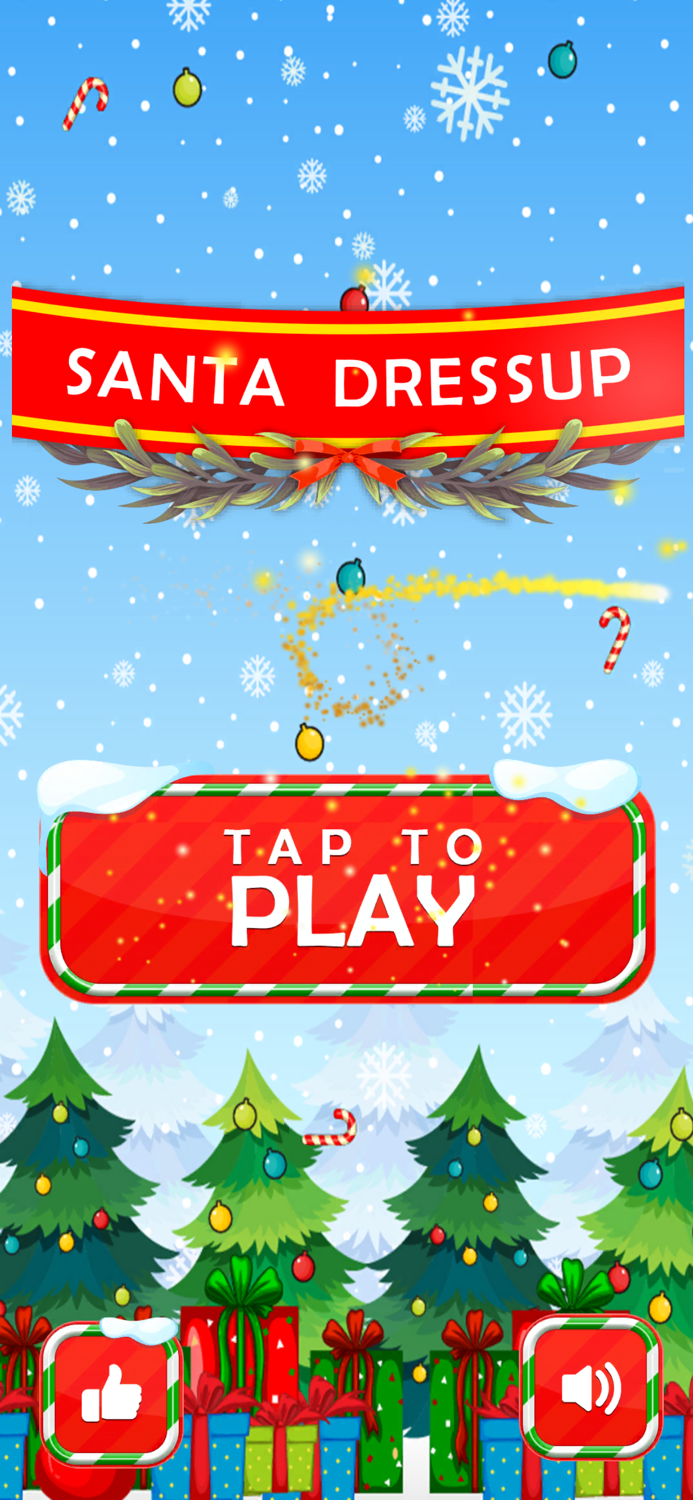 Santa Calling Dressup Games
