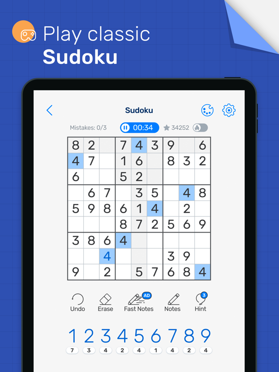 Screenshot #4 pour Sudoku - Best Puzzle Game