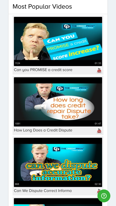 The Credit Pros Screenshot