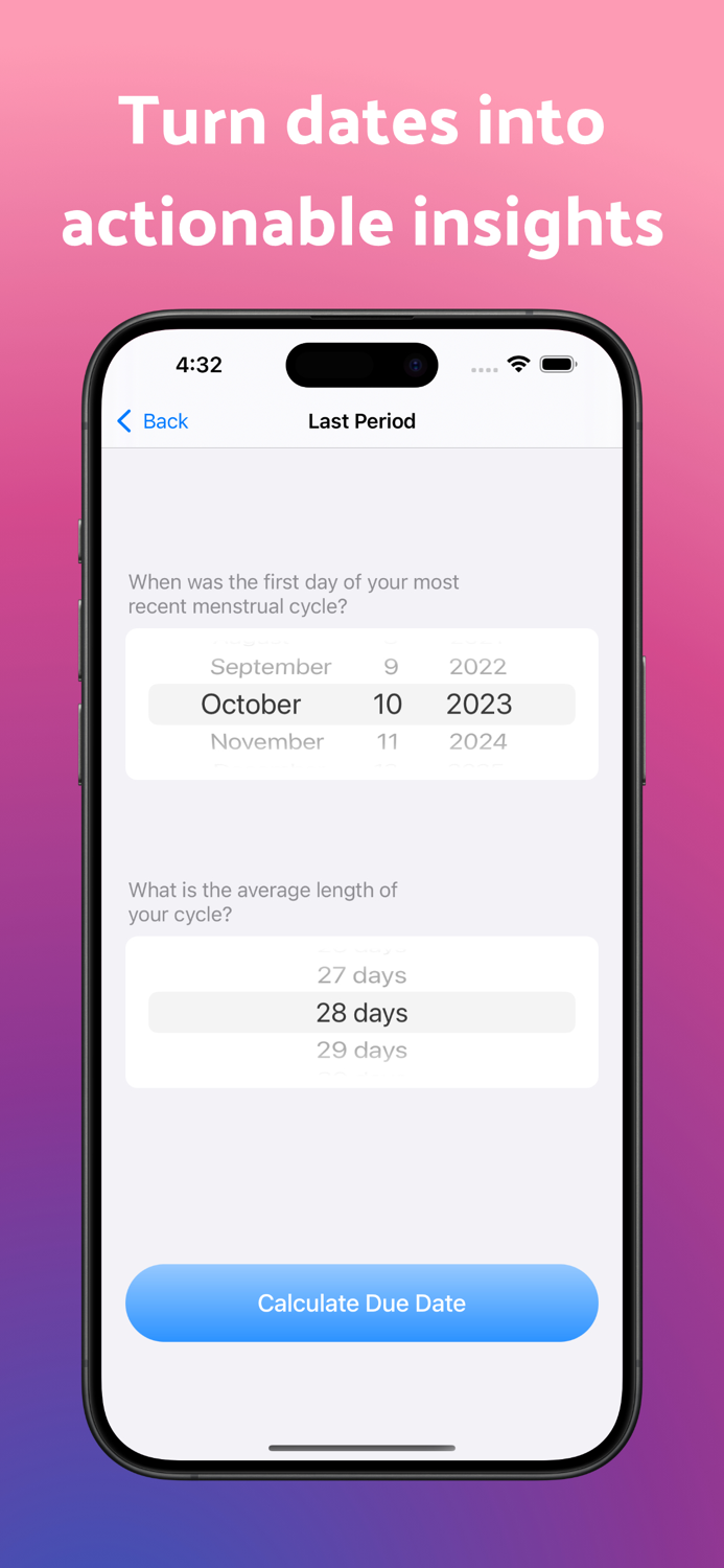 OB Wheel Pregnancy Tracker