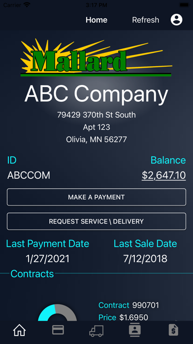 Mallard Oil Company Screenshot