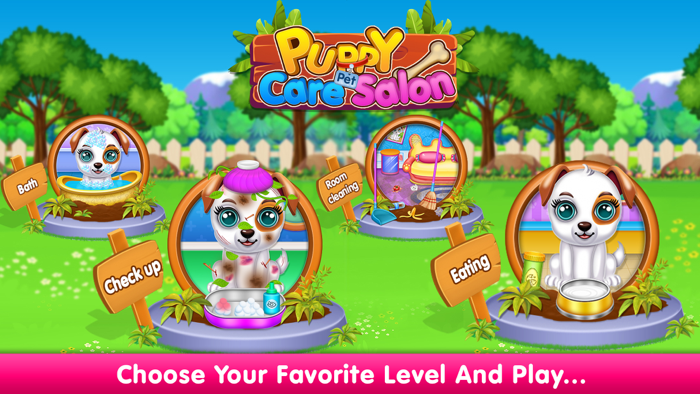 Cute Puppy Pet Care Game