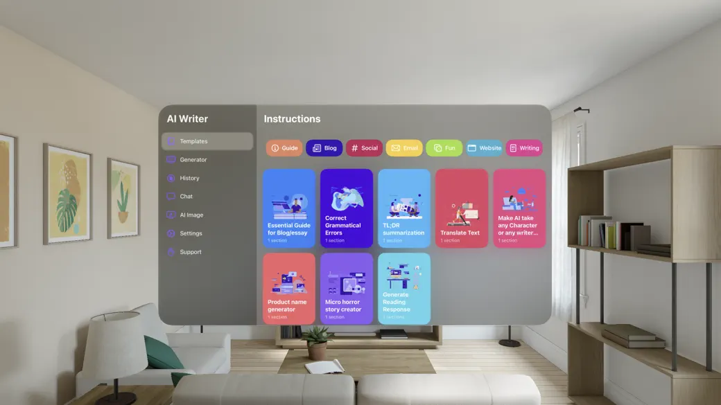 AI Writer Generative AI & Chat screenshot 2