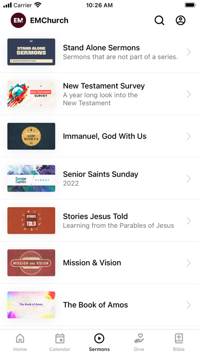 Erb Mennonite Church Screenshot