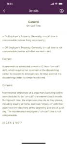 Wage and Hour Guide screenshot #4 for iPhone