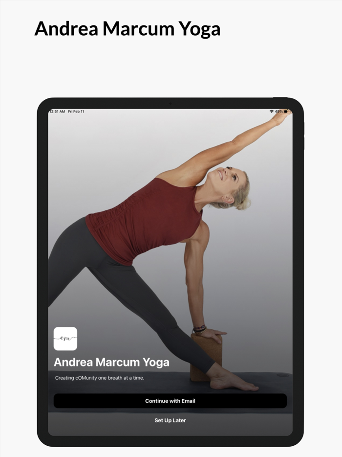 Andrea Marcum Yoga