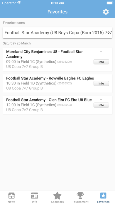 Macca's City Cup Screenshot
