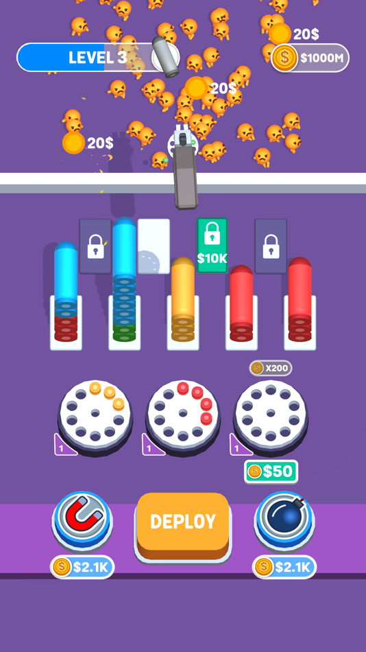 #4. Bullet Chaos (iOS) Podle: MIDPOLY OYUN YAZILIM TASARIM DANISMANLIK HIZMETLERI VE TICARET ANONIM SIRKETI