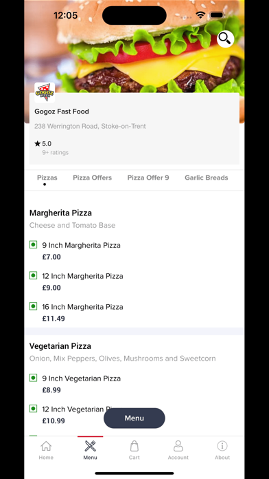 Gogoz Fast Food Screenshot