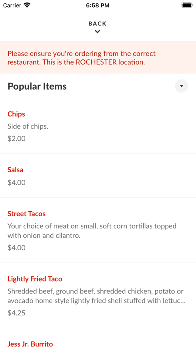 Taco Hut Screenshot