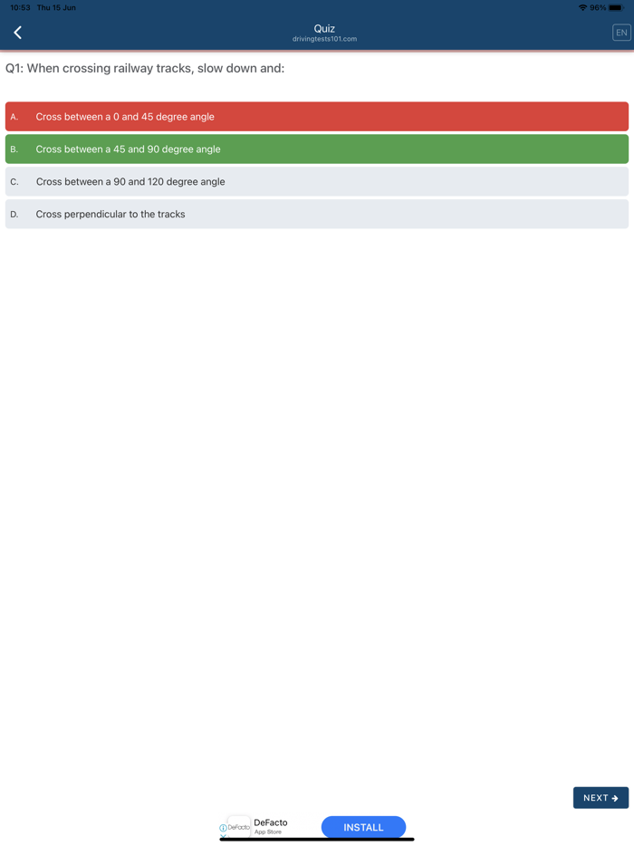 Canadian Driving Tests