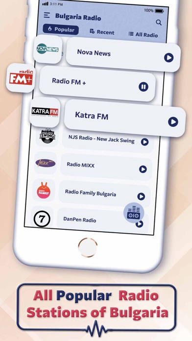 Screenshot #2 pour Bulgaria Radio Stations Live