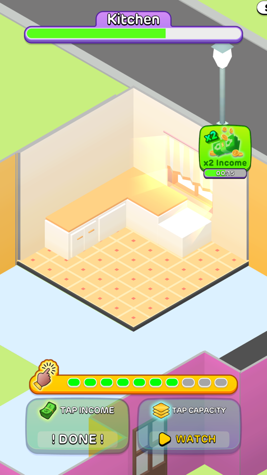 #5. Idle House Clicker (iOS) 由: Ezgi Evrensel
