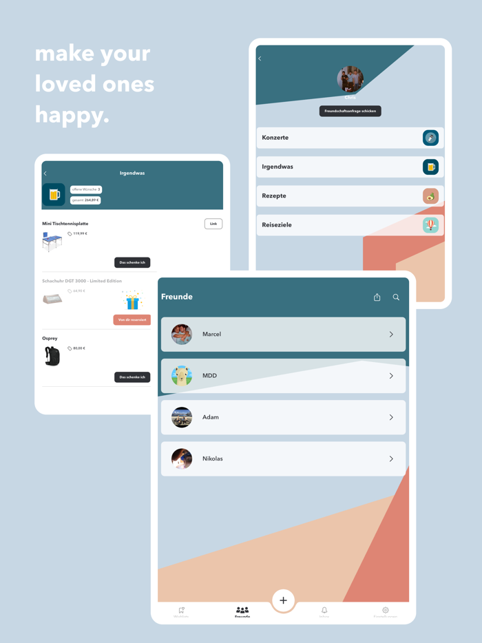 Wishlists - online wishlist