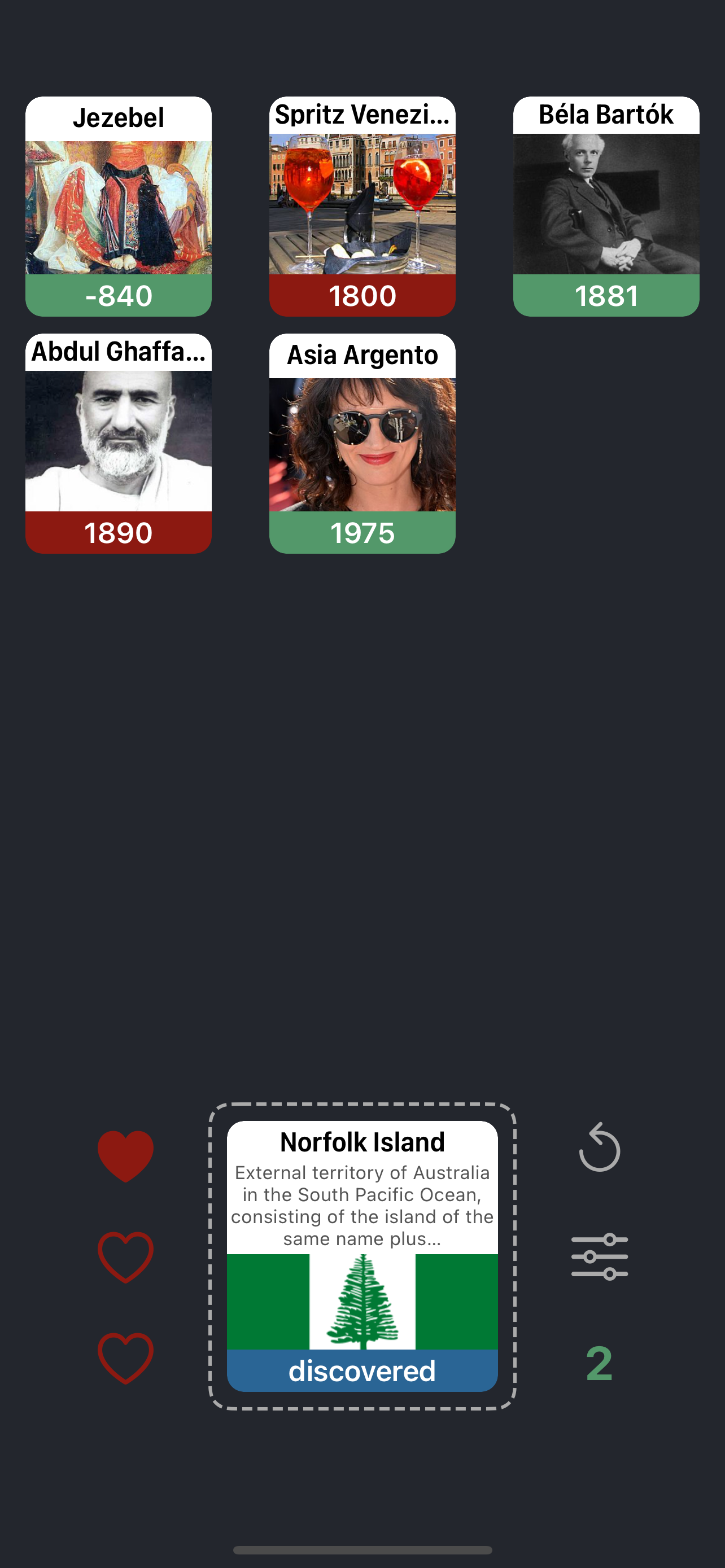 Wikitrivia - History Quiz