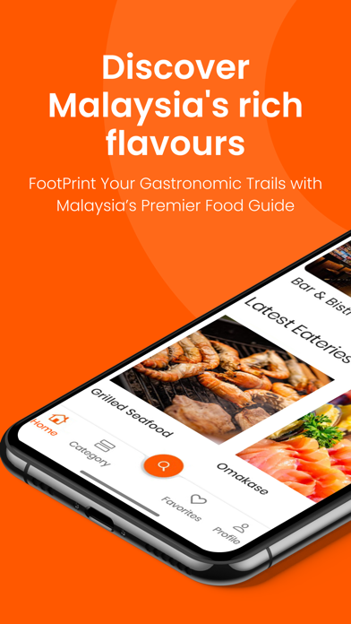 FootPrint Malaysia Food Guide screenshot 1