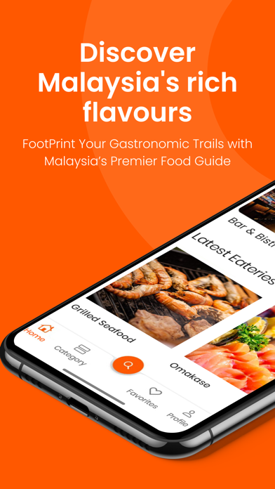 FootPrint: Malaysia Food Guideのおすすめ画像1