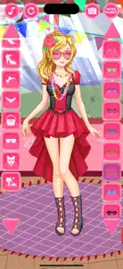 DIY Paper Anime Girl Dress Up! screenshot #1 for iPhone