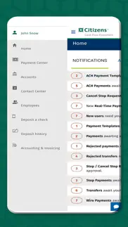 citizens cash flow essentials™ iphone screenshot 1