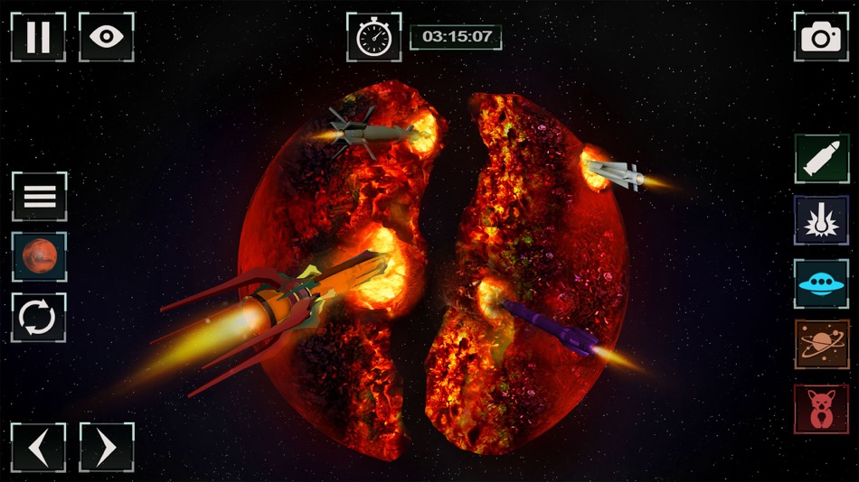 #4. Solar System Destruction (iOS) 由: Ahmad Jalil Qarshi