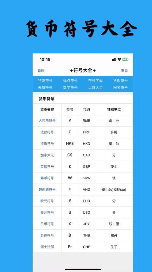 #3. 符号大全-特殊字符表情符号在线查询工具大全 (iOS) 由: 鹏 陈