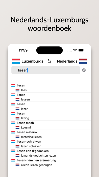 Screenshot #3 pour Luxemburgs-Nederlands