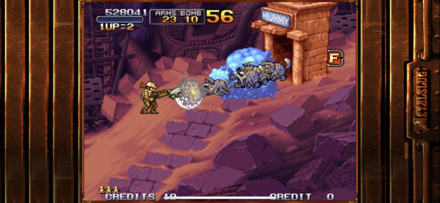 METAL SLUG X スクリーンショット