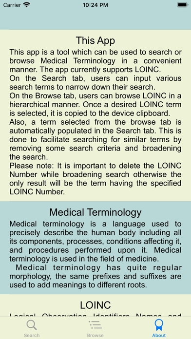 Medical_Terminology Screenshot