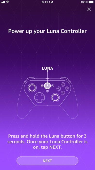 Luna Controller Screenshot