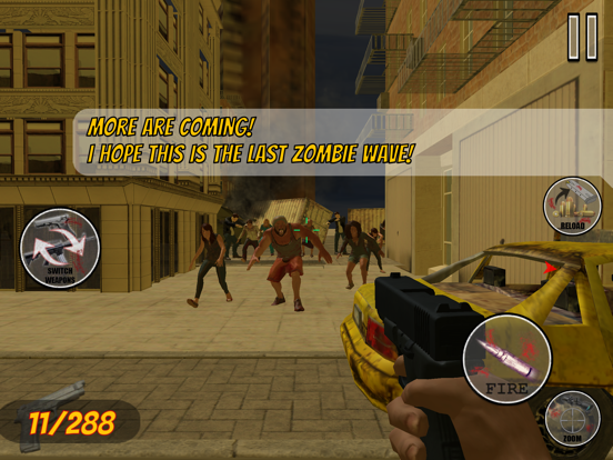 Screenshot #5 pour Zombie Hunter Survival Games