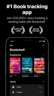 bookshelf: reading tracker iphone screenshot 1