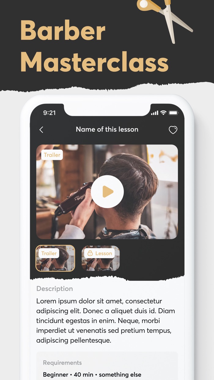 Haircut lessons Bludoy School