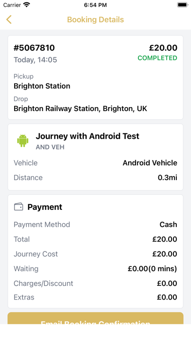 Brighton City Chauffeur Ltd Screenshot