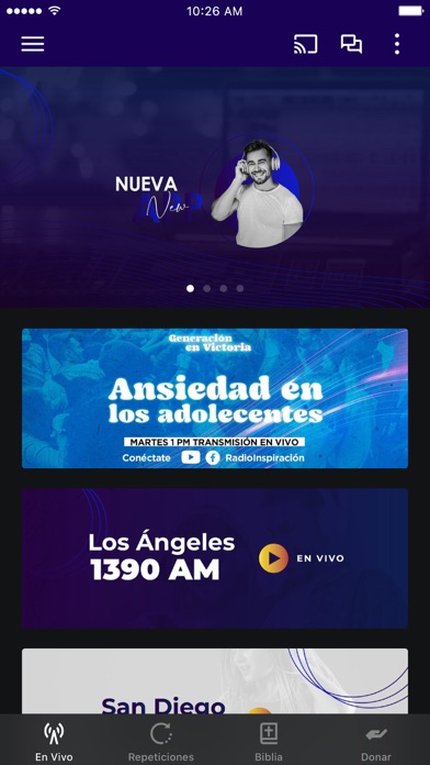 Radio Inspiracion AM Screenshot