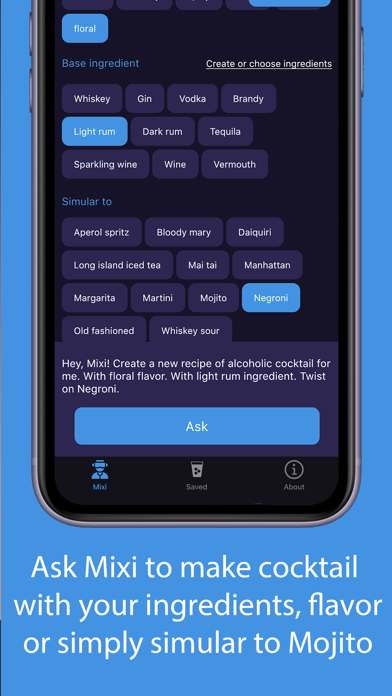 Cocktail Art AI - Mixology App Screenshot